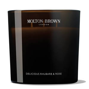 Molton Brown Three Wick Delicious Rhubarb and Rose Candle